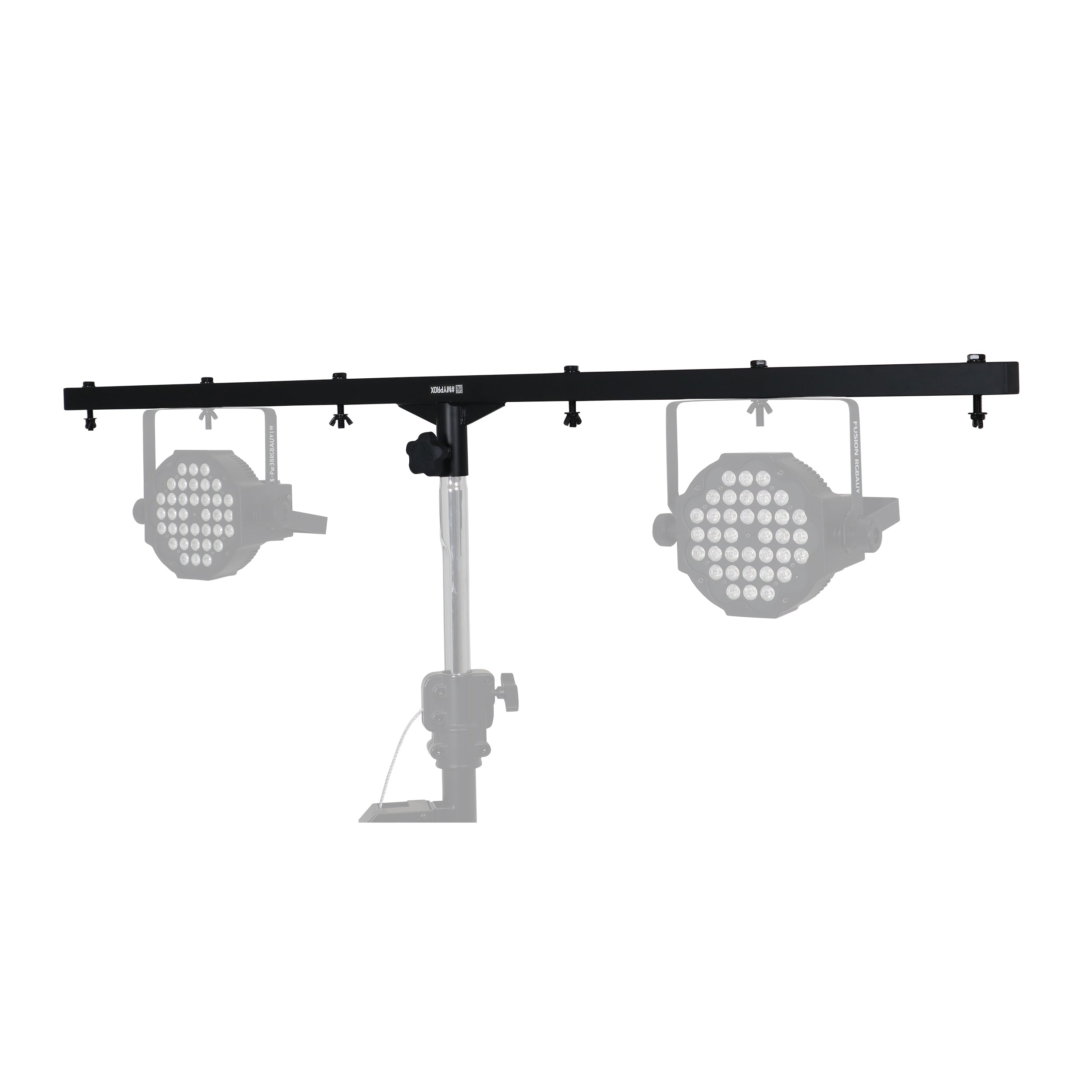 Universal 5ft Lighting Cross Square tube Bar w/Bolts