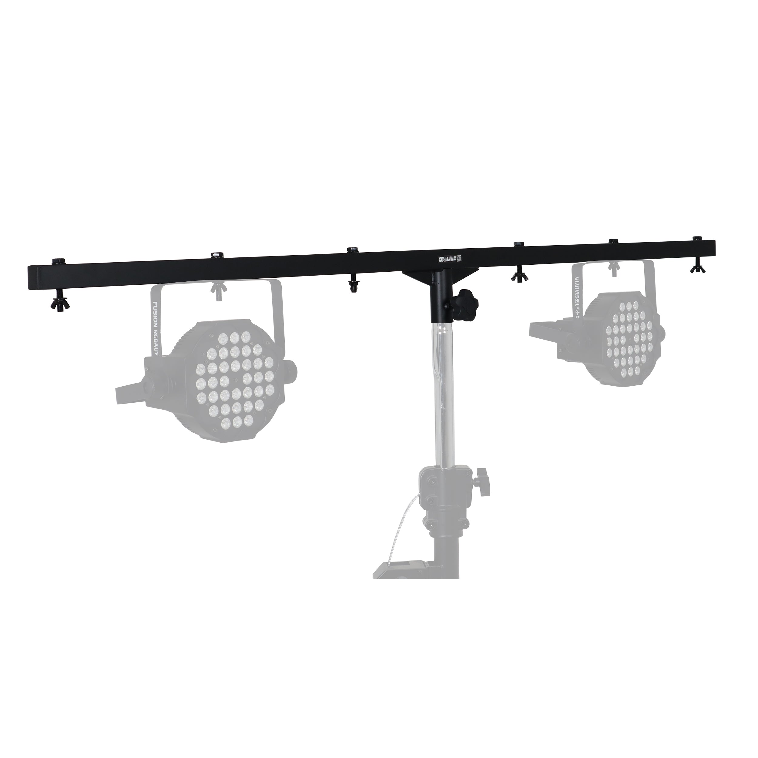 Universal 5ft Lighting Cross Square tube Bar w/Bolts