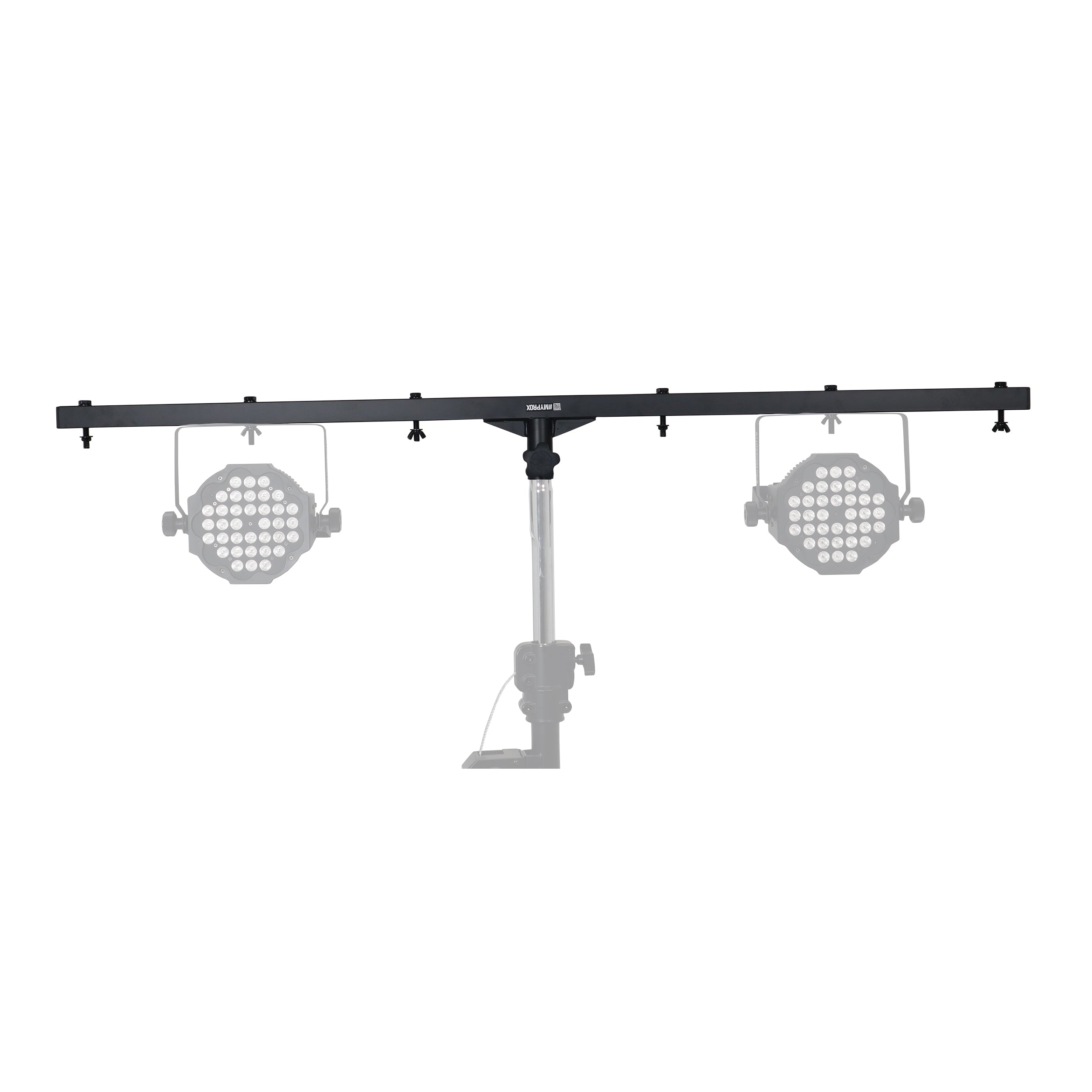 Universal 5ft Lighting Cross Square tube Bar w/Bolts