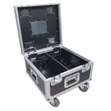 Set of Two 2-Ton 30' Ft. Manual Chain Hoist with ATA Flight Style Road Case for stage truss roof system and line array speakers