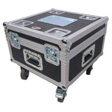 Set of Two 2-Ton 30' Ft. Manual Chain Hoist with ATA Flight Style Road Case for stage truss roof system and line array speakers