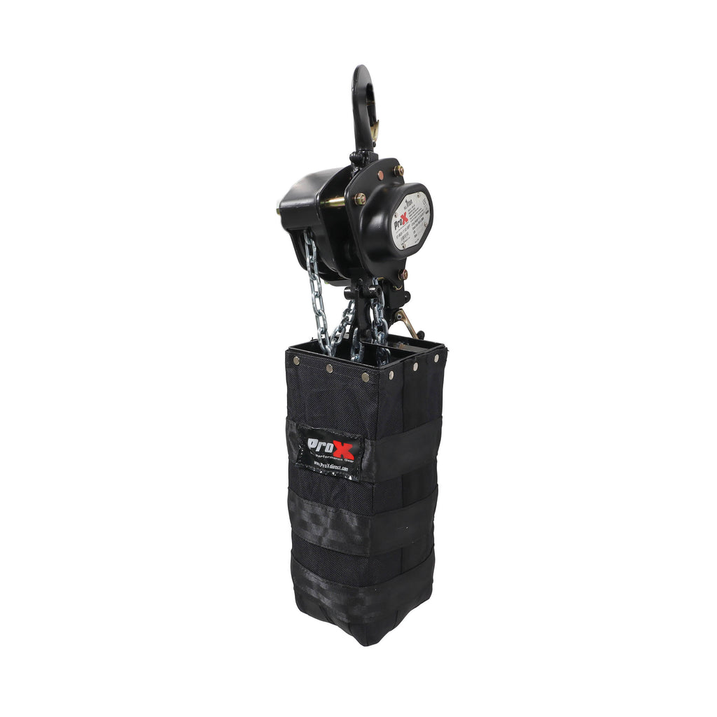 Pair of 1 Ton Manual Chain Hoist with 30 Ft (9 M) Chain for Stage Truss roof system and line array speakers