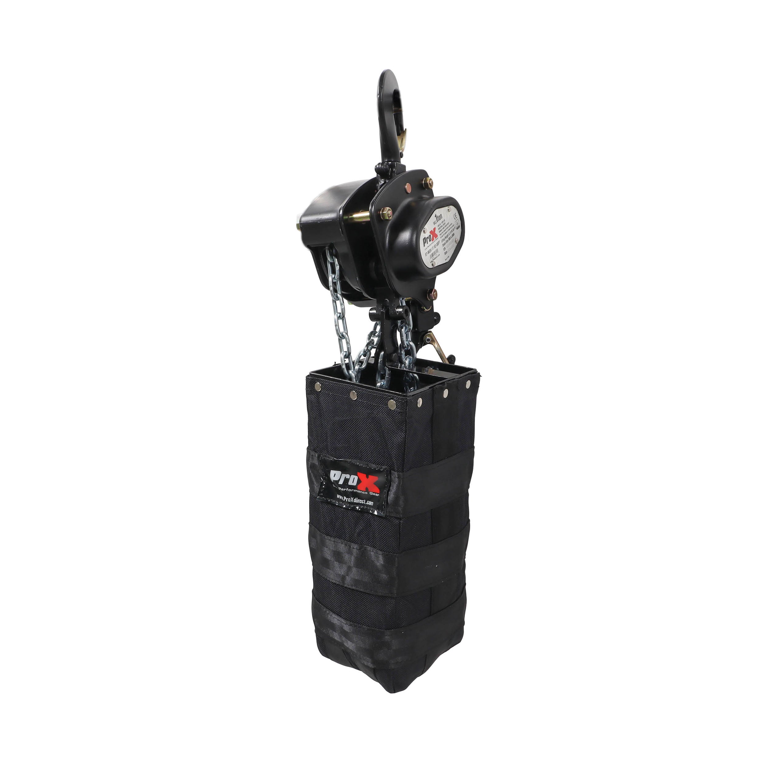 Pair of 1 Ton Manual Chain Hoist with 30 Ft (9 M) Chain for Stage Truss roof system and line array speakers