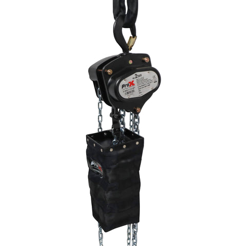 Single 2 Ton Manual Chain Hoist with 30 Ft (9 M) Chain for Stage Truss roof system and line array speakers