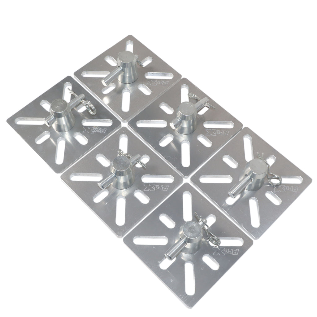 XT-TC5X6 5"Aluminum Led Panel Plate W/Half Conical Coupler