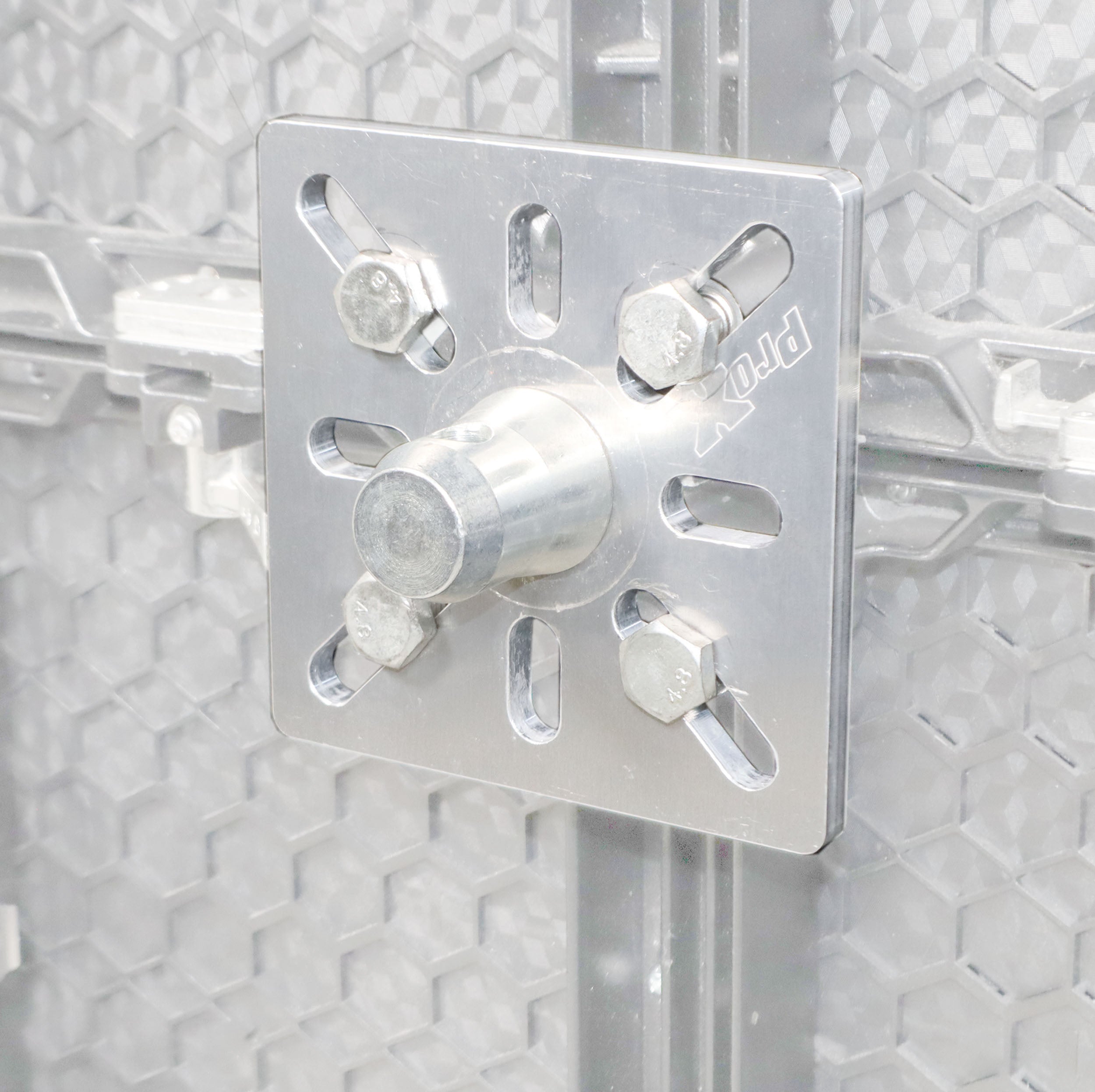XT-TC5X6 5"Aluminum Led Panel Plate W/Half Conical Coupler