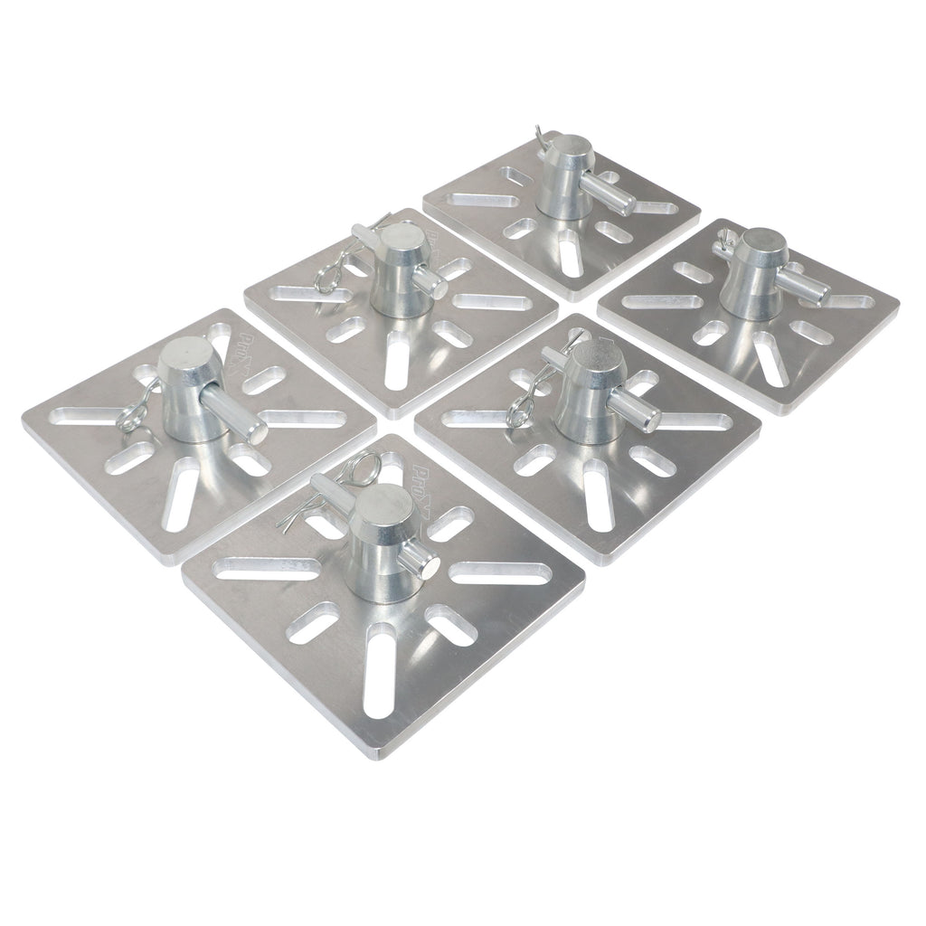 XT-TC5X6 5"Aluminum Led Panel Plate W/Half Conical Coupler