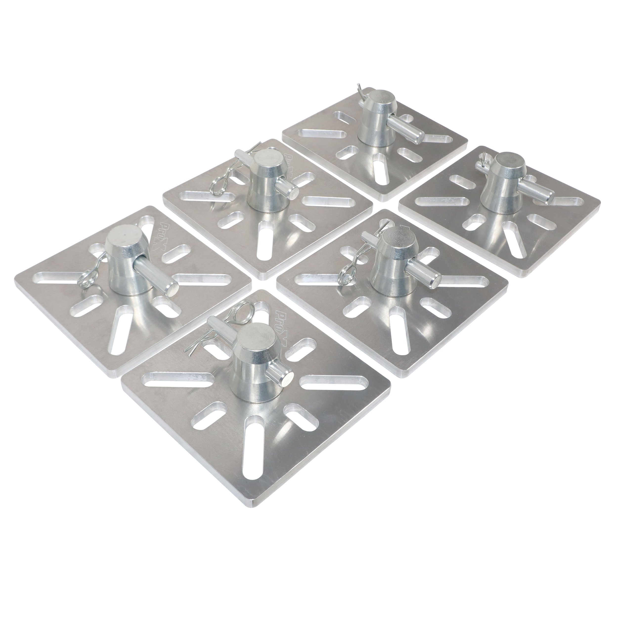 XT-TC5X6 5"Aluminum Led Panel Plate W/Half Conical Coupler