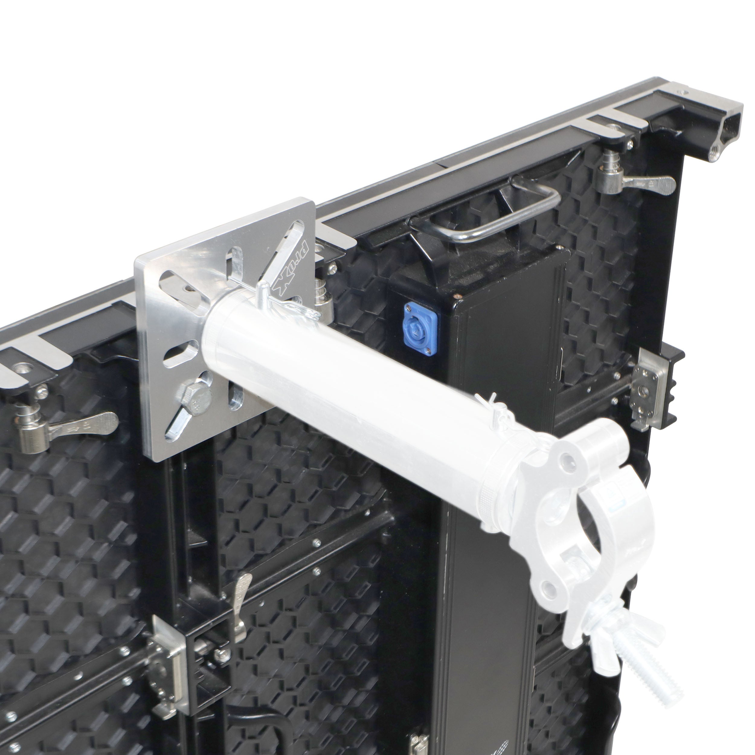 XT-TC5X6 5"Aluminum Led Panel Plate W/Half Conical Coupler
