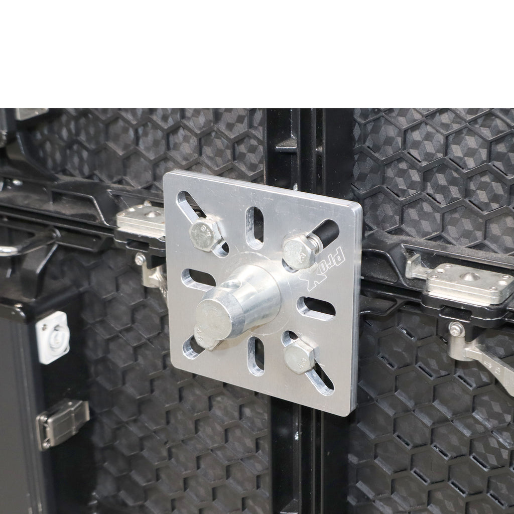 XT-TC5X6 5"Aluminum Led Panel Plate W/Half Conical Coupler