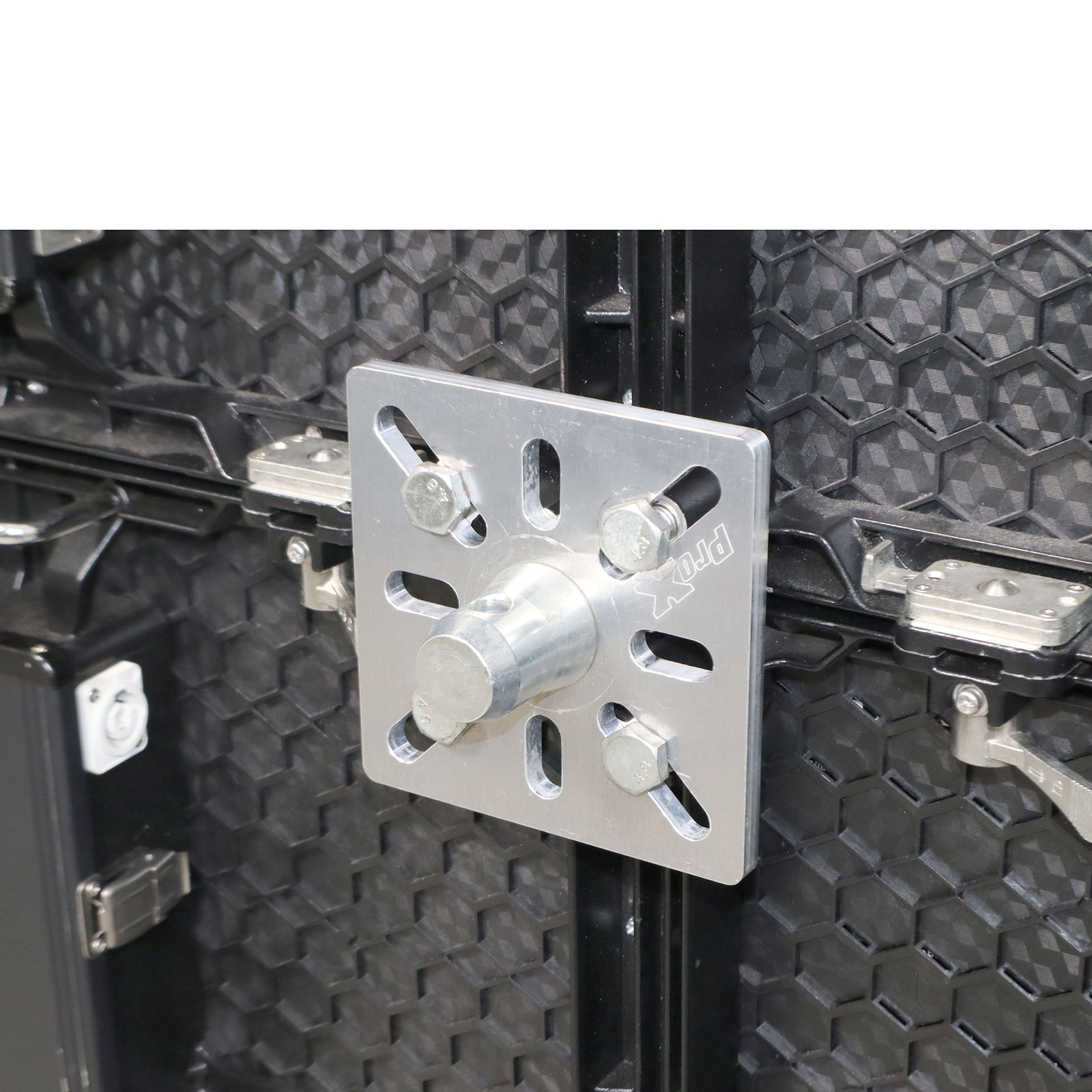 XT-TC5X6 5"Aluminum Led Panel Plate W/Half Conical Coupler