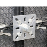 XT-TC5X6 5"Aluminum Led Panel Plate W/Half Conical Coupler