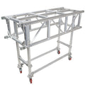 5' FT Pre-Rig Rectangular Truss Segment with Removable Rolling Base System