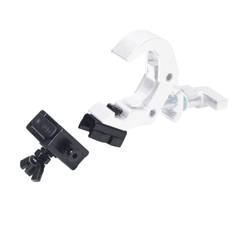 Set of 4 Quick Release Sliding Truss Clamp Mounting Adapters ideal for Fastening Moving Heads