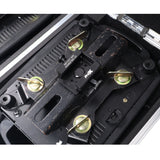 Set of 4 Quick Release Sliding Truss Clamp Mounting Adapters ideal for Fastening Moving Heads