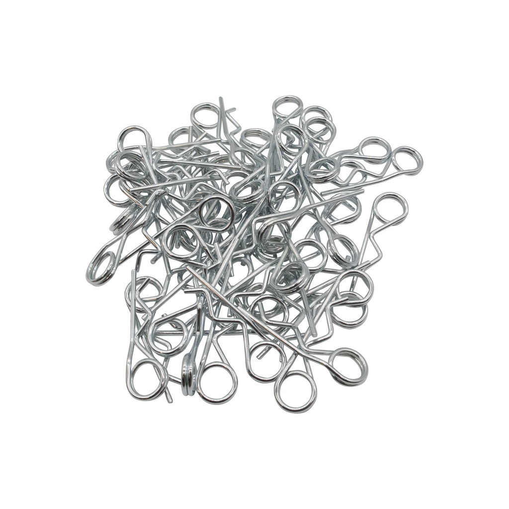 Pack of 50 R Clip for Safety Pins for Conical Truss Safety Pins