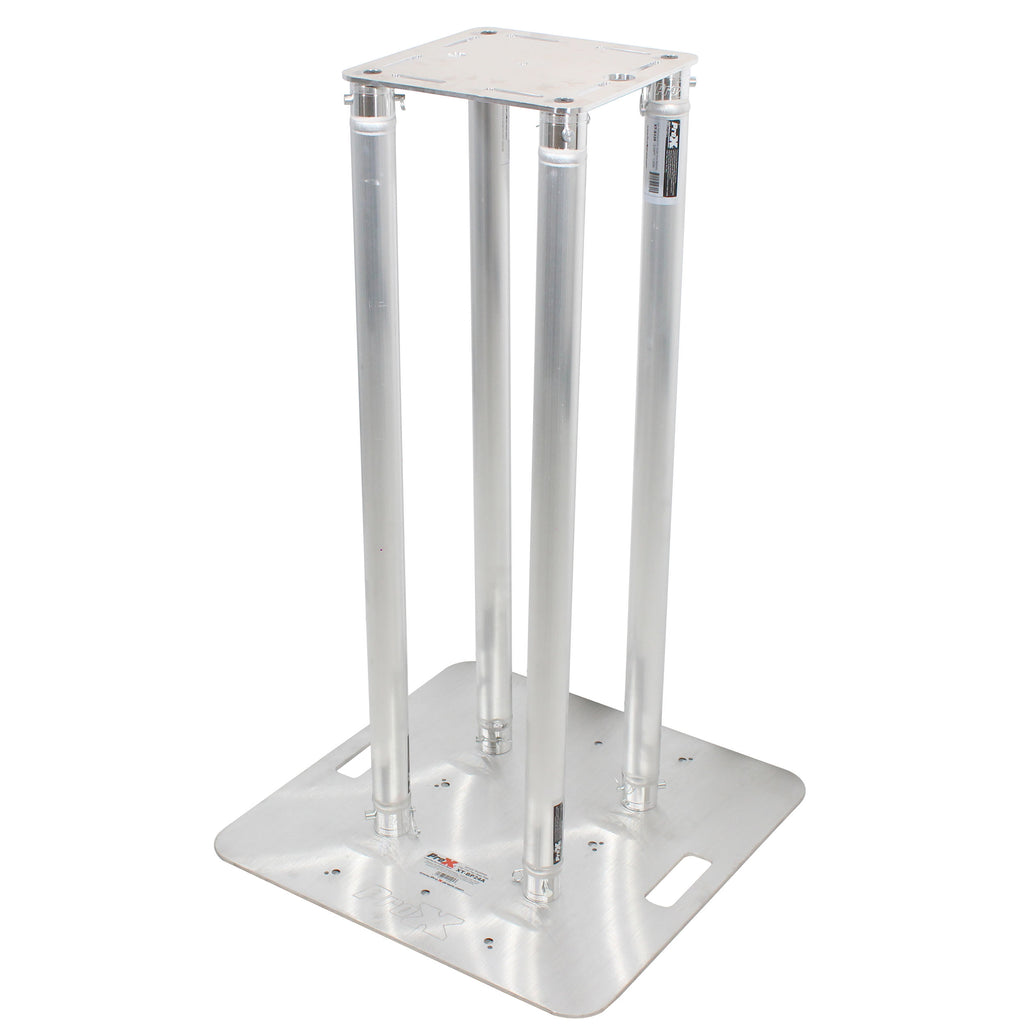 SET OF 2 3.28 FT Totem Package Includes a 12in Top Plate, 24in Base Plate and Four 1M F31 Tubes W-White Scrim Cover