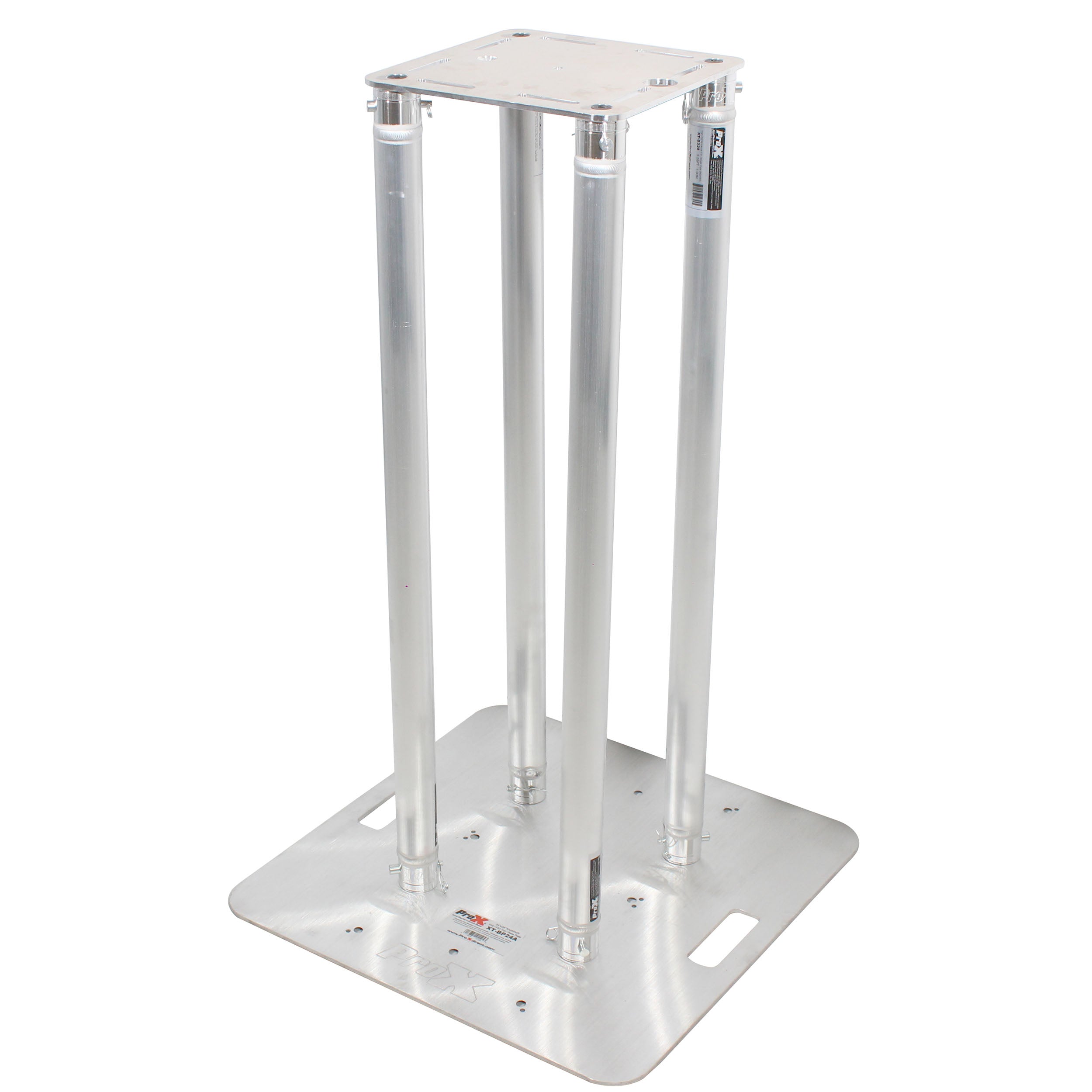 SET OF 2 3.28 FT Totem Package Includes a 12in Top Plate, 24in Base Plate and Four 1M F31 Tubes W-White Scrim Cover