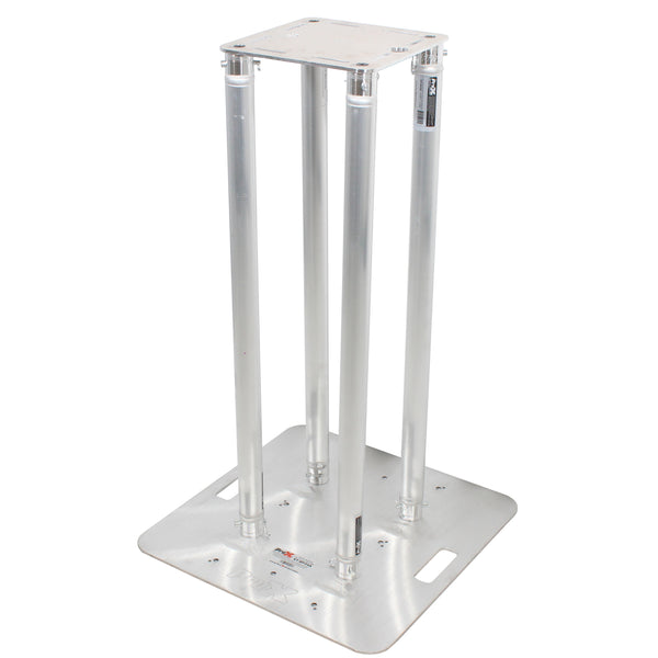 SET OF 2 3.28 FT Totem Package Includes a 12in Top Plate, 24in Base Plate and Four 1M F31 Tubes W-White Scrim Cover