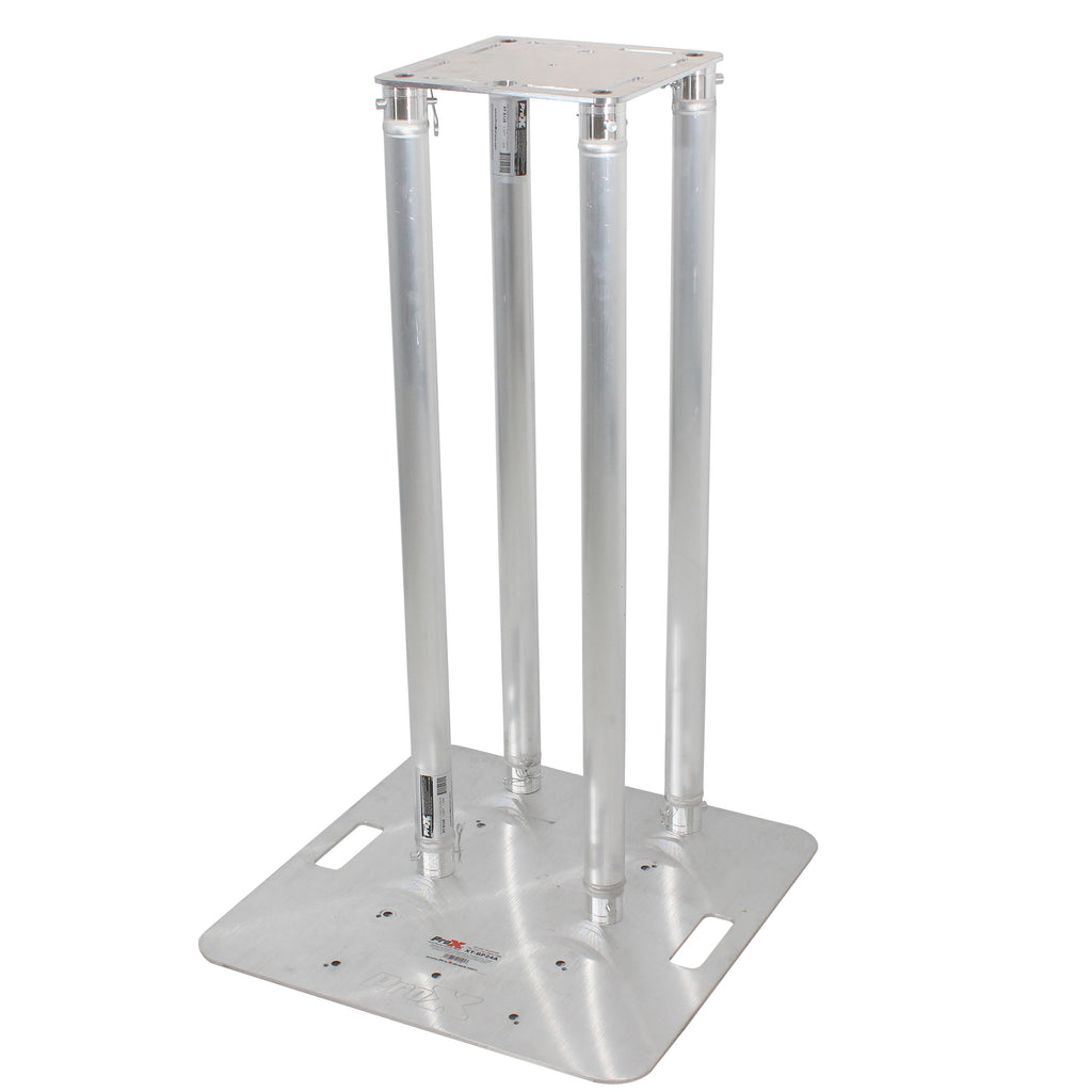 SET OF 2 3.28 FT Totem Package Includes a 12in Top Plate, 24in Base Plate and Four 1M F31 Tubes W-White Scrim Cover
