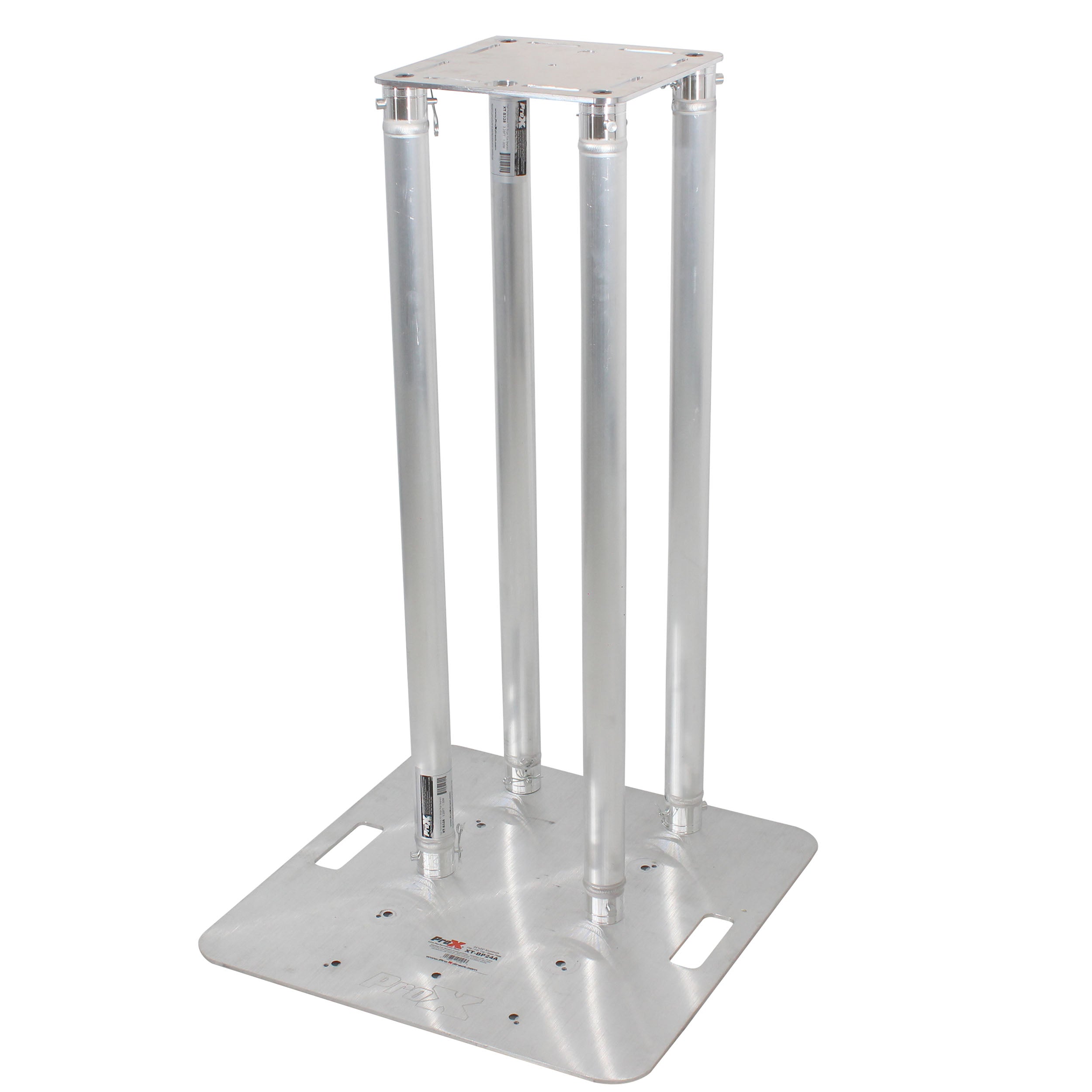 SET OF 2 3.28 FT Totem Package Includes a 12in Top Plate, 24in Base Plate and Four 1M F31 Tubes W-White Scrim Cover
