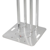 SET OF 2 3.28 FT Totem Package Includes a 12in Top Plate, 24in Base Plate and Four 1M F31 Tubes W-White Scrim Cover
