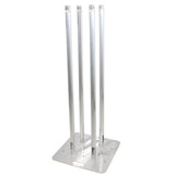 Set of 2 4.92ft Totem Package Includes a 12in Top Plate, 24in Base Plate and Four 1.5m F31 Tubes W-White Scrim Cover