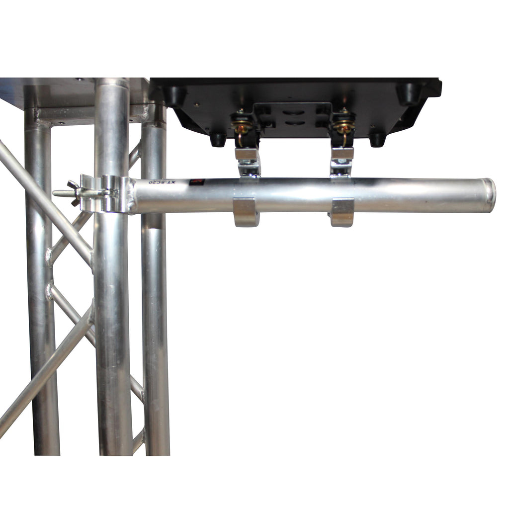 20 inch Extension Pole with Singe Pro Clamp ideal for most Stage Lighting Fixtures