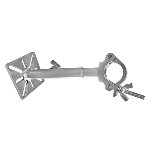 10-13" LED Panel Wall Mounting Plate to Extension 2" Pole Truss Clamp for Ground Stacking and Hanging.