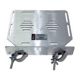 Aluminum Truss Shelf with Dual O-Style Pro Clamps 14"x16" Shelf Space Fit F34 Truss And Bolted 12"Box Truss