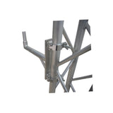 14" Speaker Mounting Pole Extension with Dual 2" Truss Clamps for F31 F32 F34 Truss – 220 lbs Load Capacity