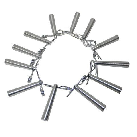 Pack of 12 Safety Pins and R-Clip Connector Sets for connical truss F31 F32 F33 F34