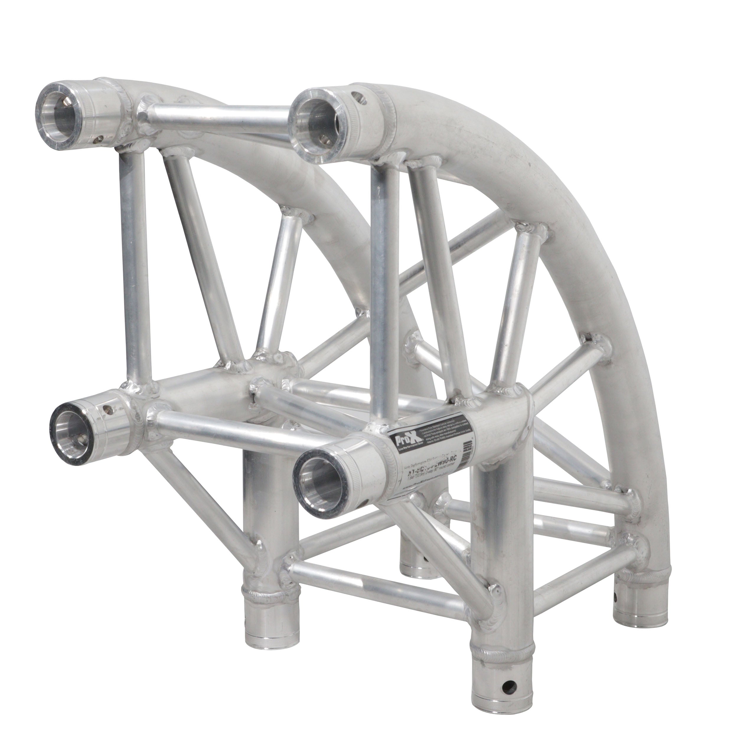 Square Truss Corner 2 Way 90 Degree Round