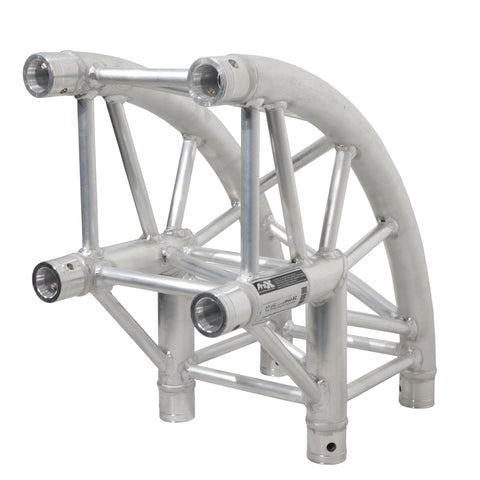 Square Truss Corner 2 Way 90 Degree Round
