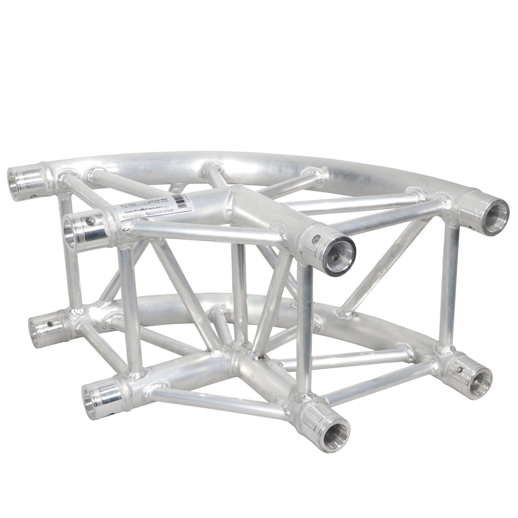 Square Truss Corner 2 Way 90 Degree Round