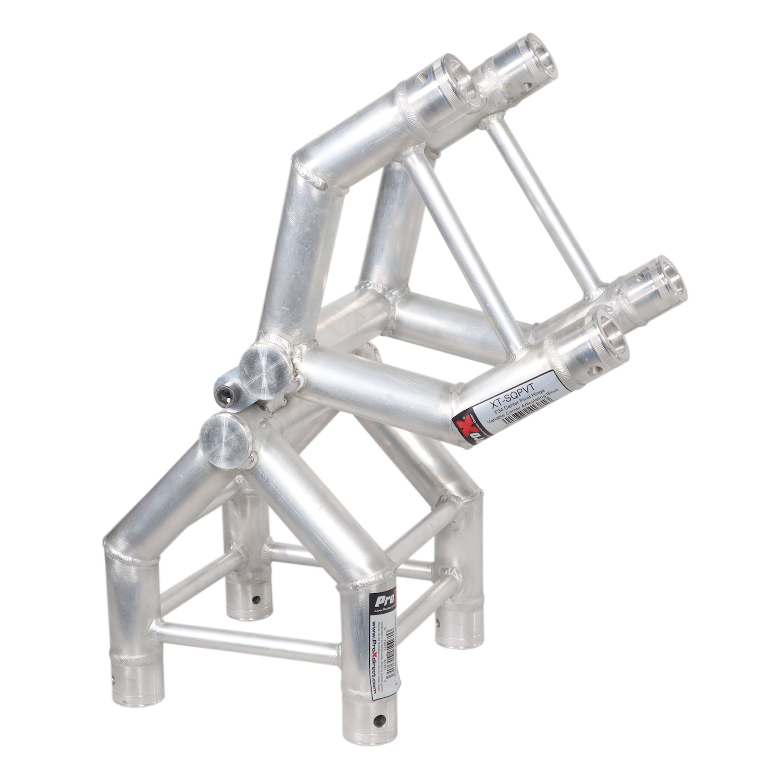F34 Center Pivot Hinge Horizontal Variable Corner Articulating Block