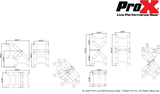 F34 Center Pivot Hinge Horizontal Variable Corner Articulating Block