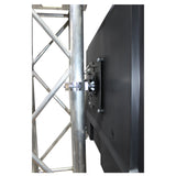 Universal 32" to 80" TV Bracket Clamp with Vesa Mounting Bracket for F34 F32 12" Bolt Truss or Speaker Stands