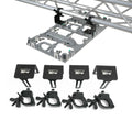 Set of 4 pcs, Direct LED Video panel To 2' Truss Pipe Included Clamp