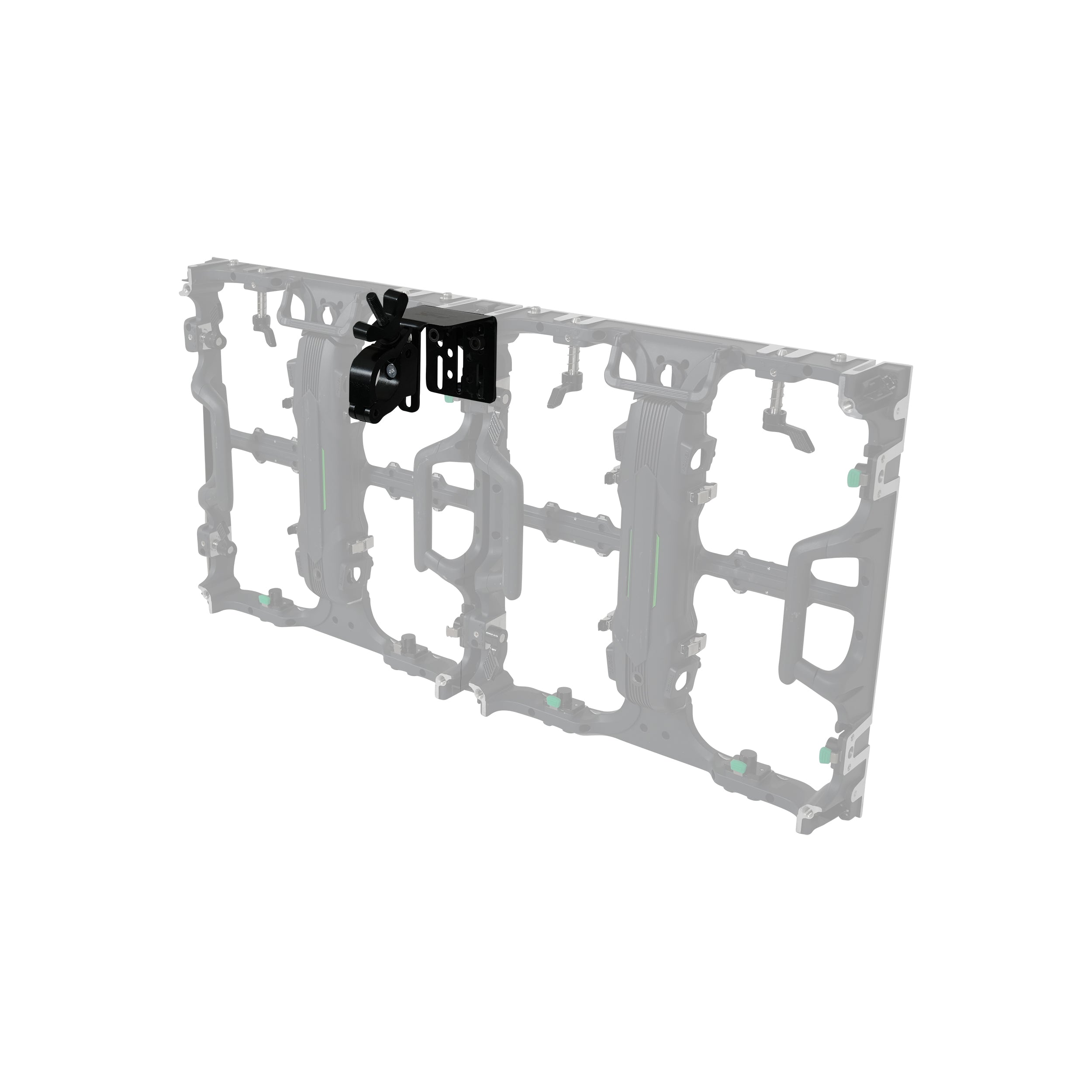 Set of 4 pcs, Direct LED Video panel To 2' Truss Pipe Included Clamp