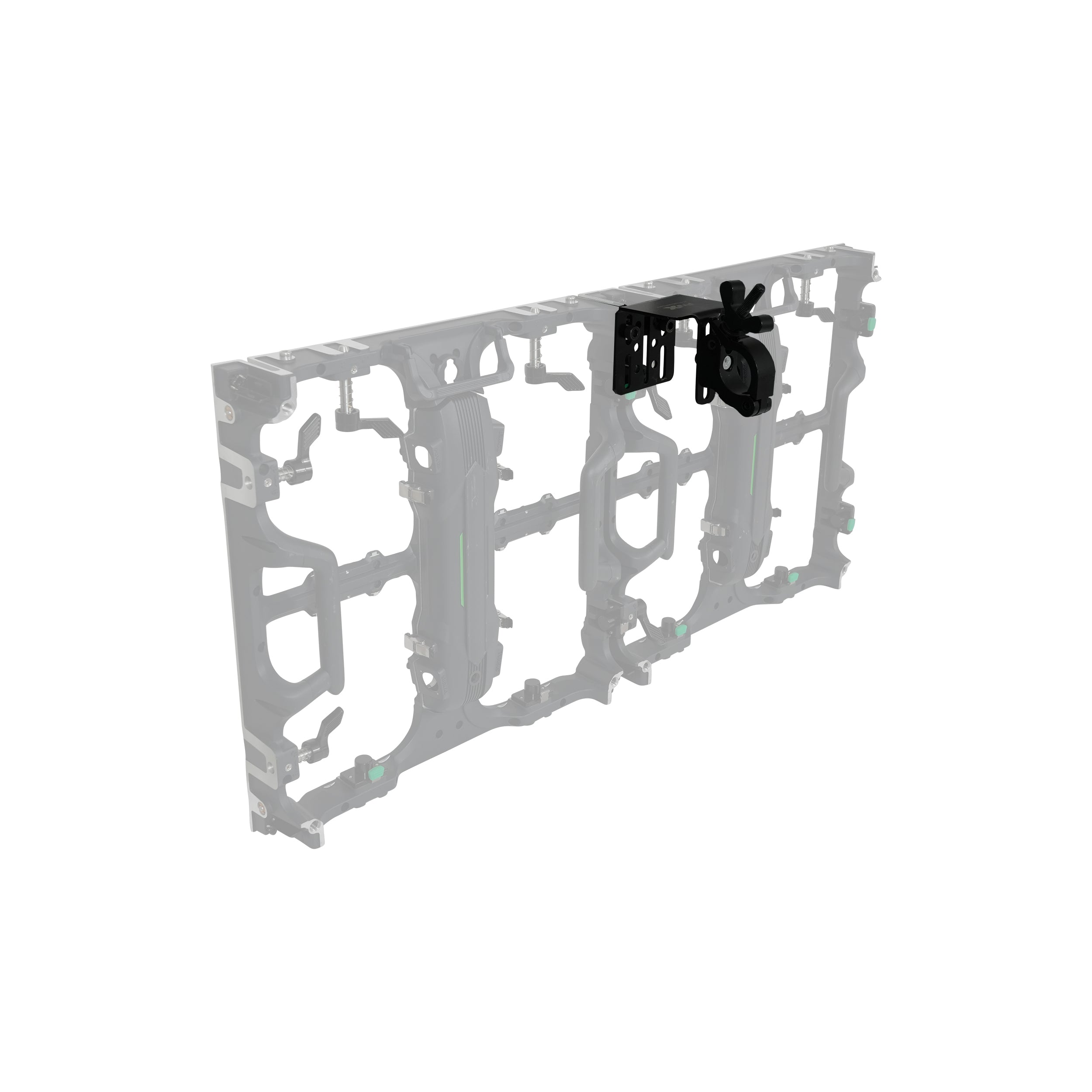 Set of 4 pcs, Direct LED Video panel To 2' Truss Pipe Included Clamp