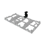 Set of 4 pcs, Direct LED Video panel To 2' Truss Pipe Included Clamp