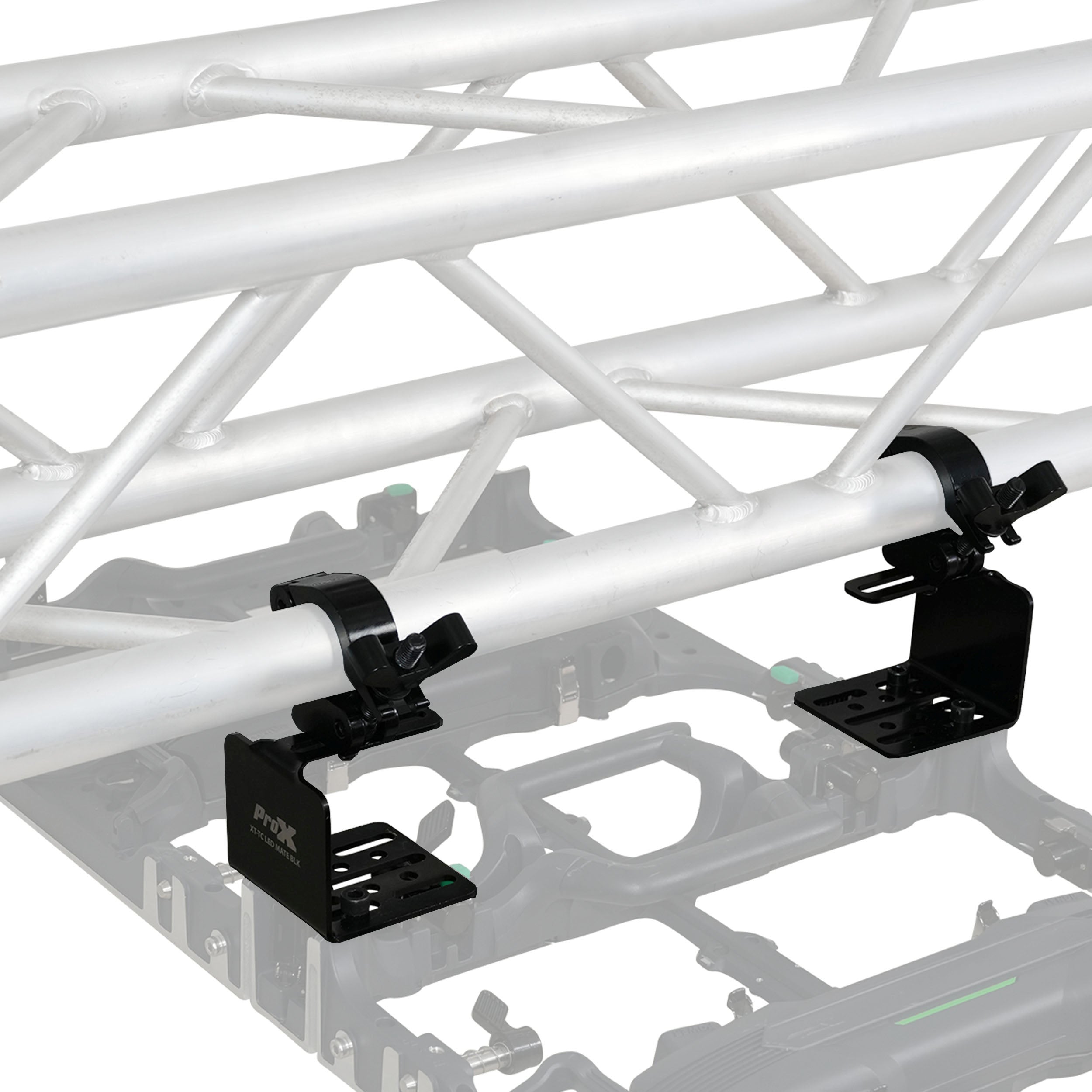 Set of 4 pcs, Direct LED Video panel To 2' Truss Pipe Included Clamp