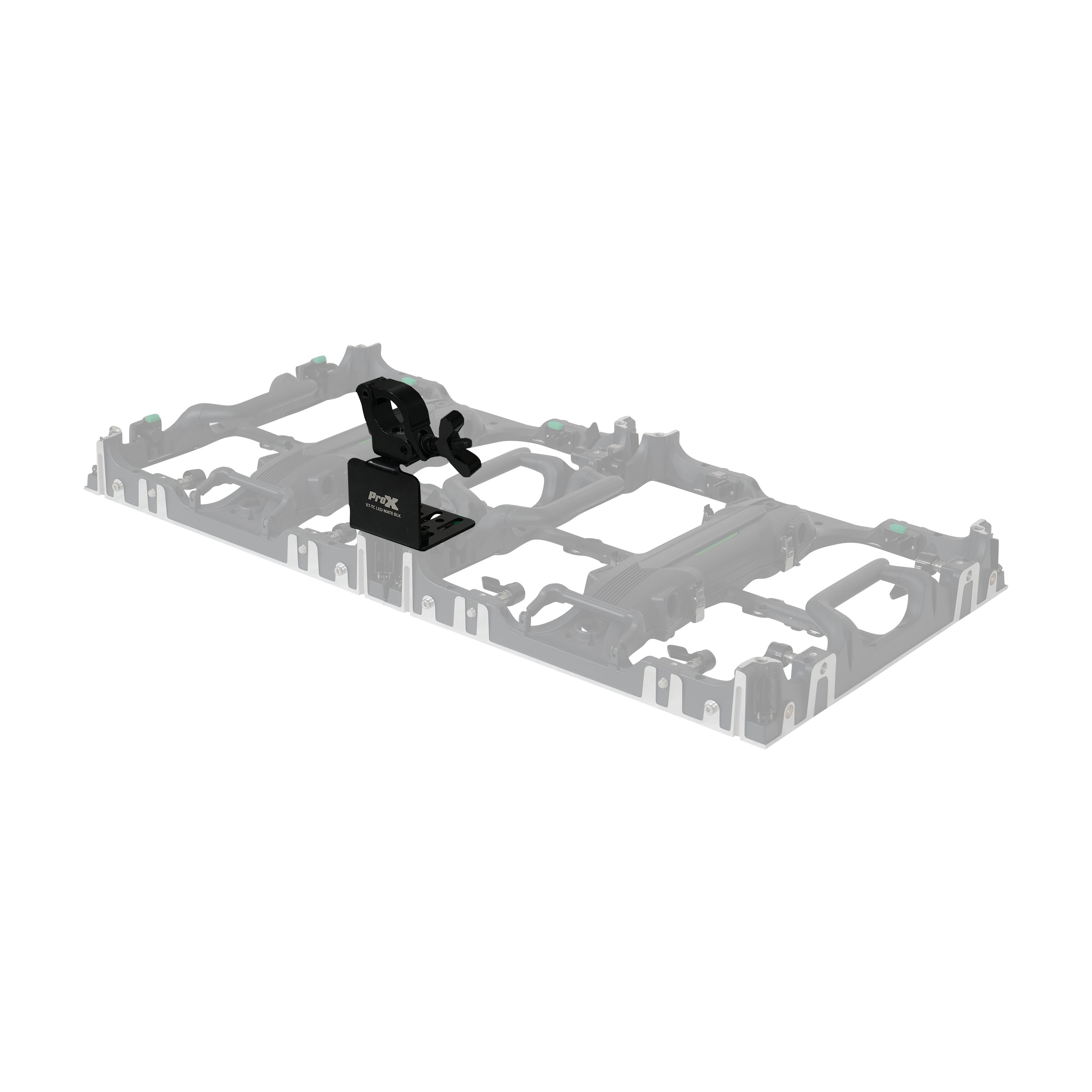 Set of 4 pcs, Direct LED Video panel To 2' Truss Pipe Included Clamp
