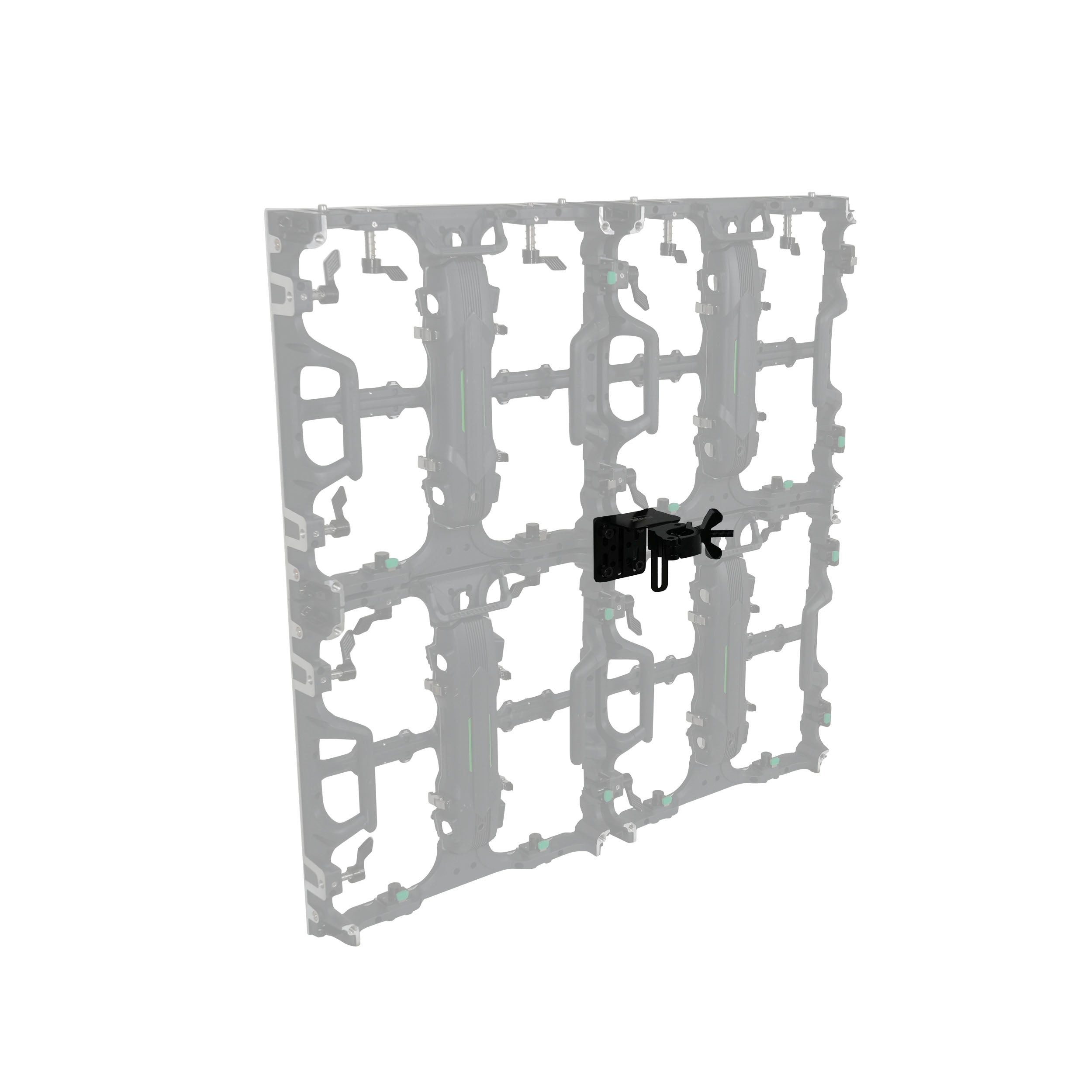 Set of 4 pcs, Direct LED Video panel To 2' Truss Pipe Included Clamp