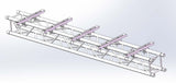 Top Panel Top Pick Pro Point for Video Wall Truss Hanging Bracket Adjustable F34-44 / 12-16" Truss