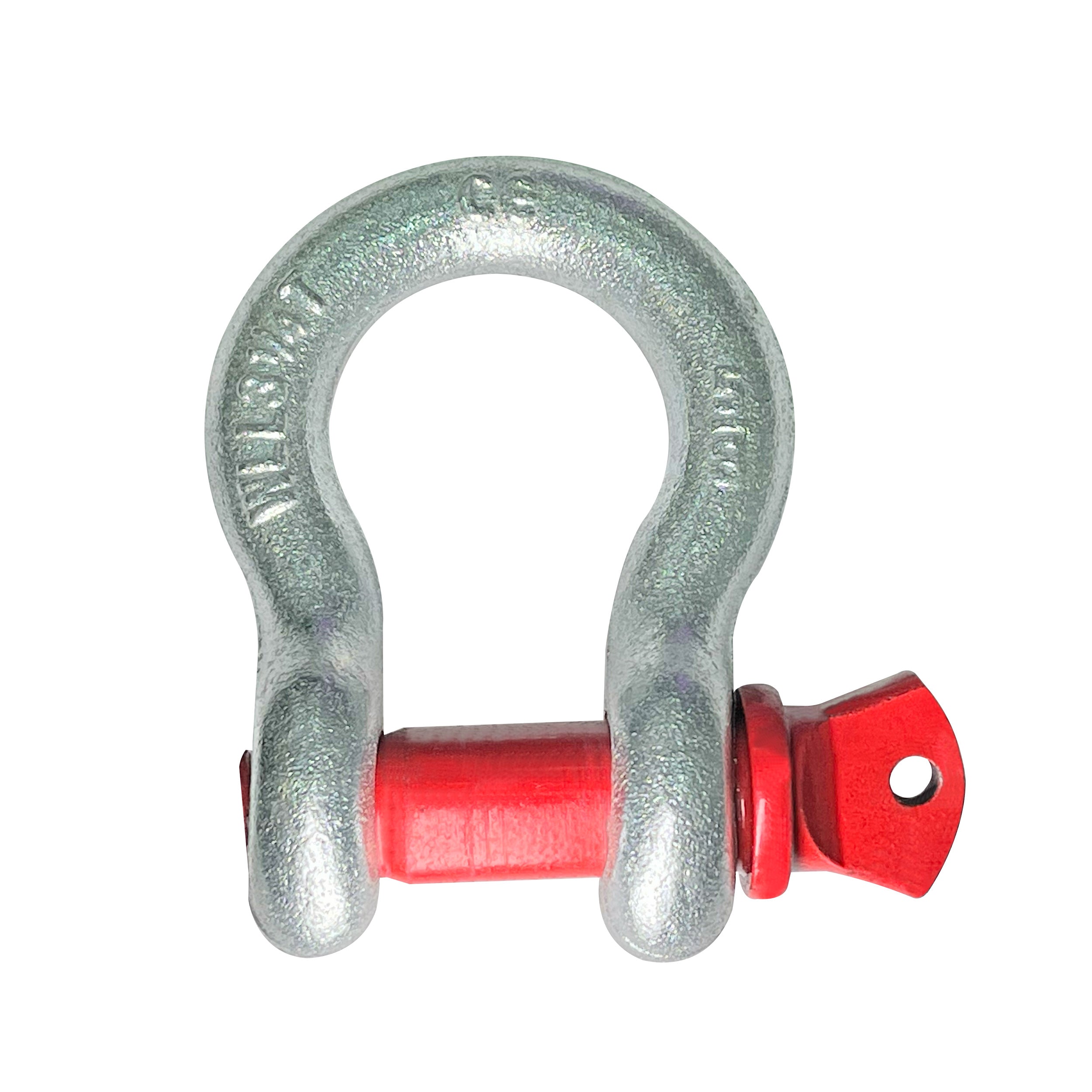 3 Ton 5/8" 0.625" Galvanized Screw Pin Anchor U Shackle