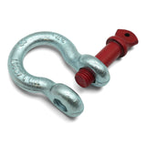 4 3/4 Ton 3/4" 0.75" Galvanized Screw Pin Anchor U Shackle