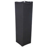 Black 3.28ft 1M Lycra Cover Scrim Sleeve fits 12In. Quad Box Truss Segment