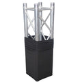 Black 3.28ft 1M Lycra Cover Scrim Sleeve fits 12In. Quad Box Truss Segment